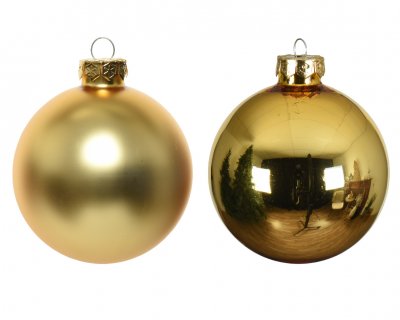 Julkula 8cm Guld 8-pack