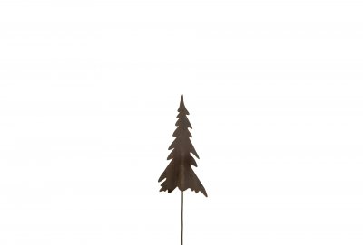 Julgran stick Brun 12x6cm