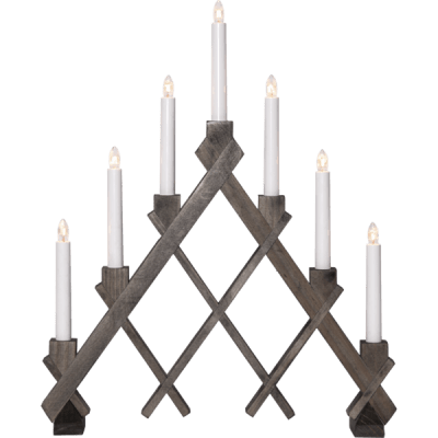 Ljusstake Rut Brun 43x53x7cm