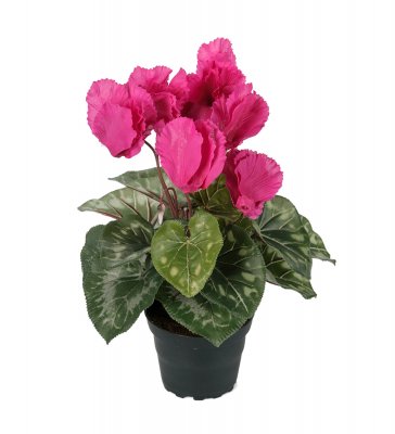 Cyklamen Rosa 32cm, Konstgjord