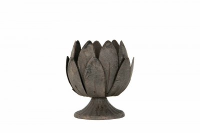 Lykta Blom Metall 12x12cm