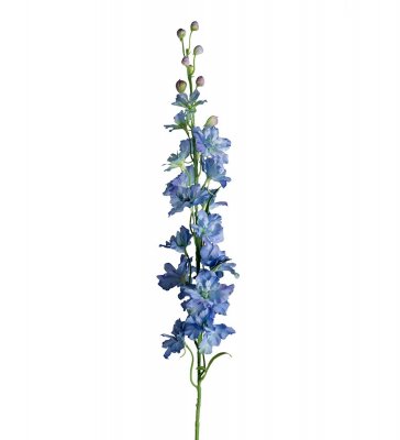 Delphinium Ljusblå 90 cm, Konstgjord