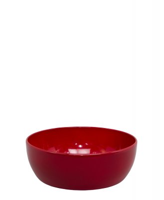 Skål Selma Vinröd 25x9cm