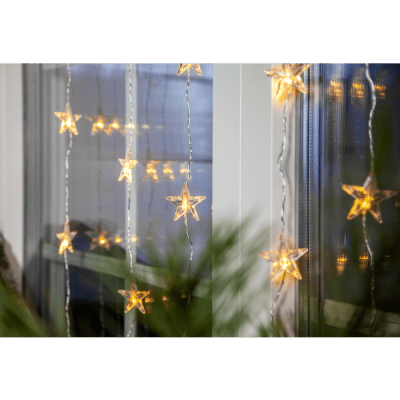 Ljusgardin Star 90x120cm