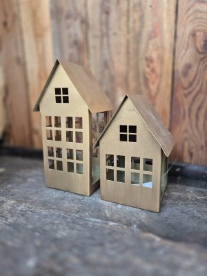 Ljuslykta Hus Guld