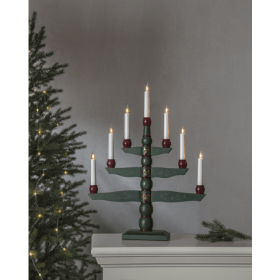 Glödlampa Adventsstake LED Klar E10 3-pack