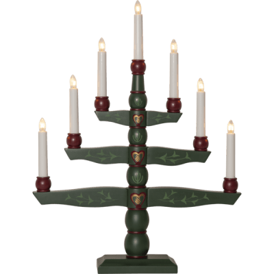 Ljusstake Tradition Grön 42x54x9cm