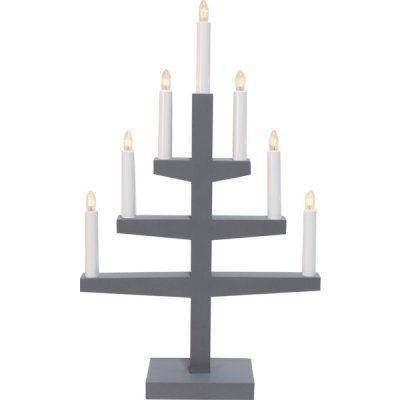 Ljusstake Trapp Grå 34x54x9cm