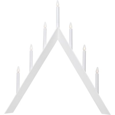 Ljusstake Arrow Vit 60x64,5x7cm