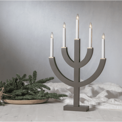 Ljusstake Anno Mullvad 35x59x8,5cm