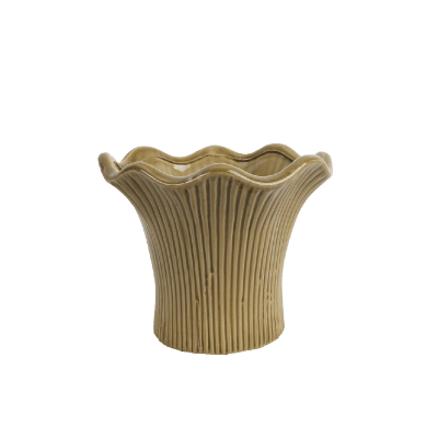 Kruka Tulpan 21x21x16cm Grön