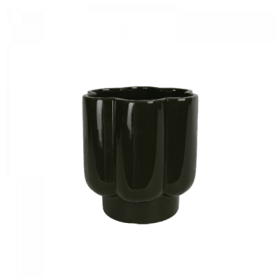 Kruka Blomma Grön 16x16cm