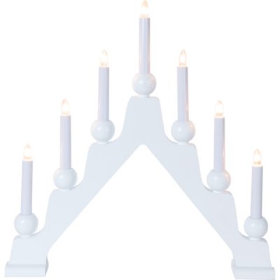 Ljusstake Emma Vit 45x45x6cm