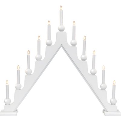 Ljusstake Stellan Vit 75x69x8cm