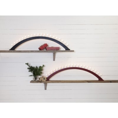 Ljusstake Kulle Röd 105x31x7cm