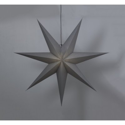 Stjärna Ozen Grå 140x140x25cm