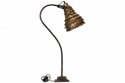 Bordslampa Vilda Antik Mässing 33x20x70cm