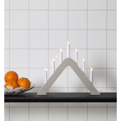 Ljusstake Jarve Beige 41x36x5cm