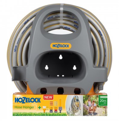 Slanghållare med 20m slang