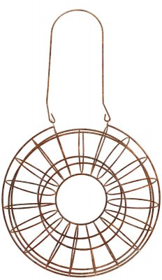 Fågelmatare Talgboll Circle Rost 24cm
