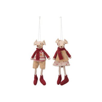 Julhänge Henry & Hilda 15cm