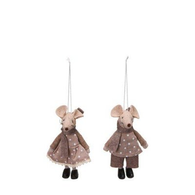 Julhänge Torsten & Evy 11cm