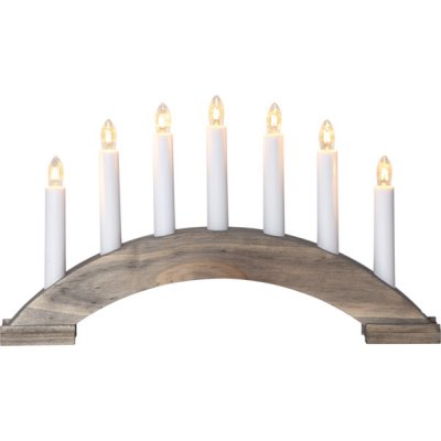 Ljusstake Bea Brun 39x22x5cm