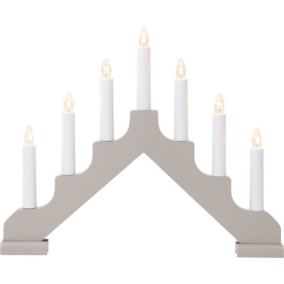 Ljusstake Ada Beige 37,5x30x4cm