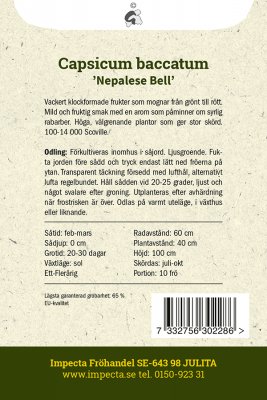Bärpeppar Nepalese Bell