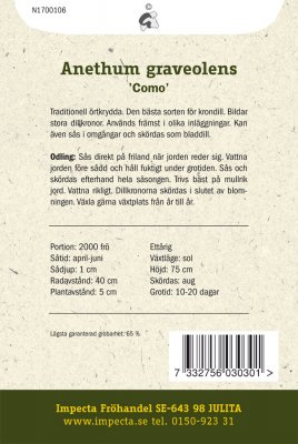 Dill, 'Como'