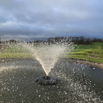 Flytande Fontän 35000 med pump