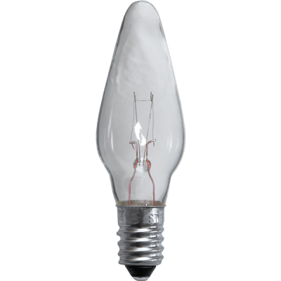 Glödlampa Adventsstake Klar E10 3-pack