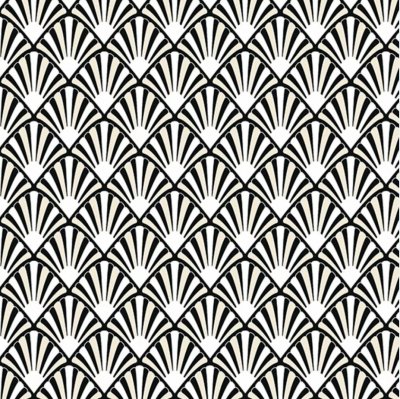 Servetter 3-lags 33x33cm 20-pack Art Deco