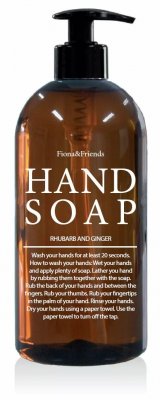 Handtvål Fiona&Friends Rabarber & Ingefära 500ml