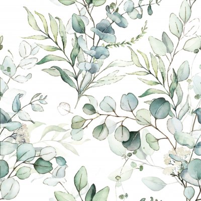 Servetter 3-lags 33x33cm 20-pack Eucalyptus
