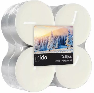 Doftvärmeljus Maxi 8h Winter Wonder Land 8-pack