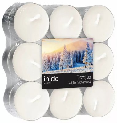 Doftvärmeljus 4h Winter Wonder Land 18-pack