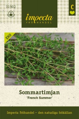 Timjan, Sommar-, 'French Summer', Ekologisk