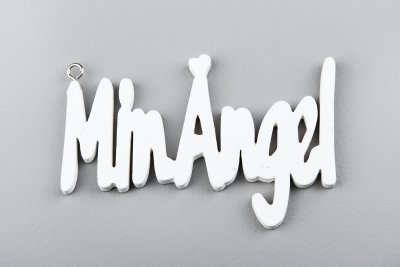 Min Ängel 10cm trä vit