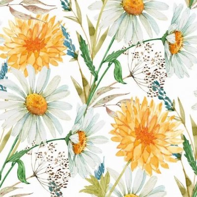 Servetter 3-lags 33x33cm 20-pack Mariagolds