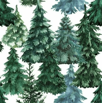 Servetter 3-lags 33x33cm 20-pack Winter Forest