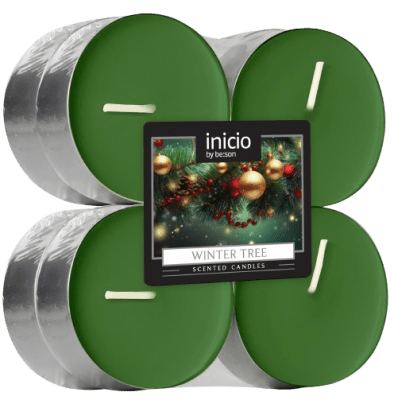 Doftvärmeljus Maxi 8h Winter Tree 8-pack