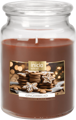 Doftljus Glas Gingerbread 100h