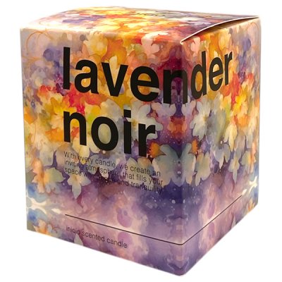 Doftljus Box Lavender Noir