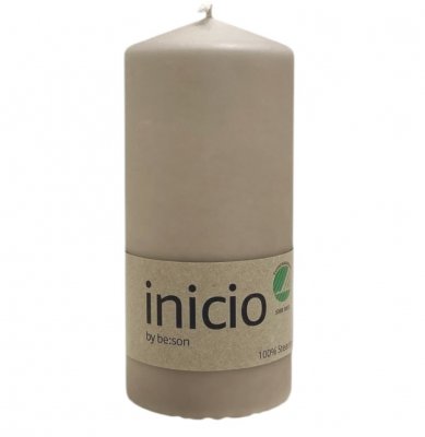 Blockljus 67x150mm Sand