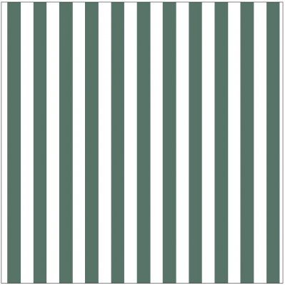 Servetter 3-lags 33x33cm 20-pack Stripe Djupgrön