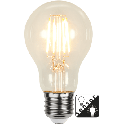 Glödlampa LED Sensor E27 A60 2100K