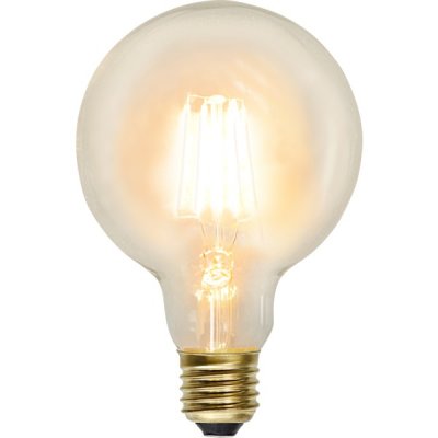 Glödlampa LED Klar filament G95 E27 2100K 230lm