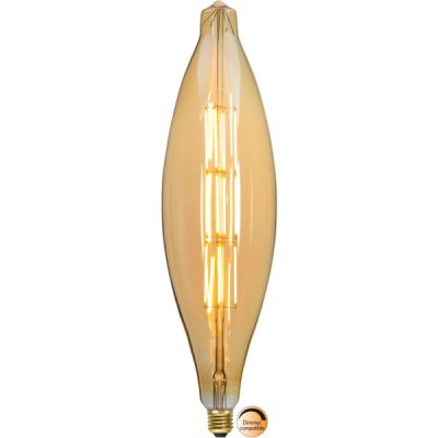 Glödlampa LED Industri Vintage E27 CT120 2000K 800lm