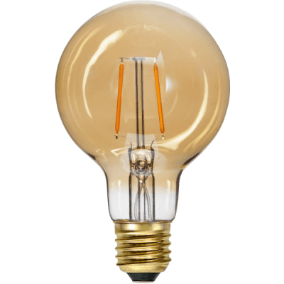 Glödlampa LED Amber E27 2000K 80lm